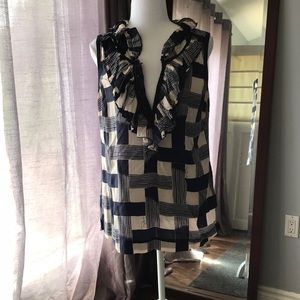 Tory Burch 100% silk Tank/Blouse